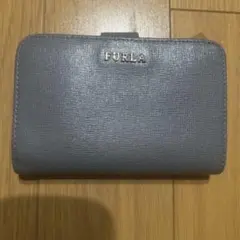 FURLA 二つ折り財布 ブルー❣️