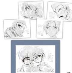 名探偵コナン 劇場版 隻眼の残像 DVD購入特典 卓上複製原画
