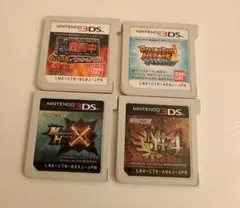 ニンテンドー3DSソフト 4点まとめ売り