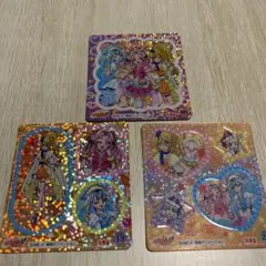 ハグっとプリキュア　シール 3枚セット