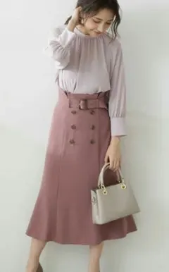 PROPORTION BODY DRESSING ボタン マーメイドスカート