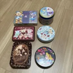 ディズニー空き缶セット 6個