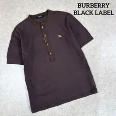 BURBERRY BLACK LABEL ヘンリーネック 半袖 カットソー 2