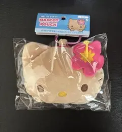 ハローキティカラビナ付きぬいぐるみファスナーマスコット1