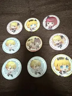 アニメキャラクター 缶バッジ 10個セット