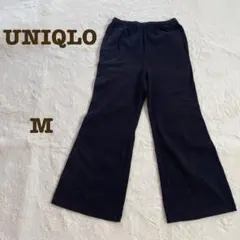 UNIQLO M カジュアルパンツ 黒　万能アイテム　美品　人気商品