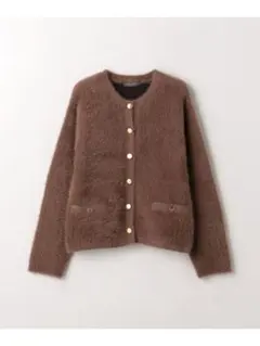 ファーカーディガン カーディガン