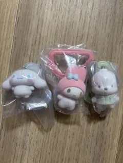 サンリオ カラフルカラビナマスコットチャーム 3点セット