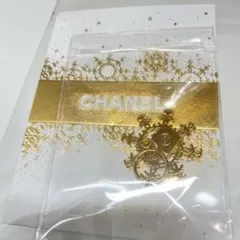 CHANEL 2024年秋冬　ノベルティ　ゴールド ロゴチャーム