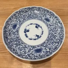 古伊万里 輪花 なます皿 葉唐草模様 成化年製 - メルカリ