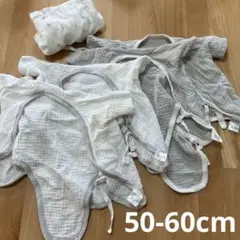 西松屋 50-60cm 新生児 肌着 4枚セット +たまひよ肌着