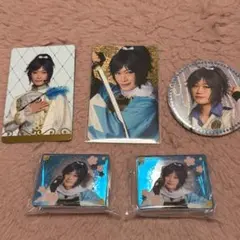 刀ミュ メモスタンド ランダムふぉとカード 缶バッジ 大和守安定 鳥越裕貴