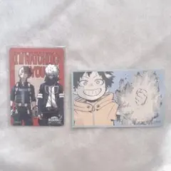 僕のヒーローアカデミア 原画展 轟焦凍＆荼毘 轟燈矢 2点セット