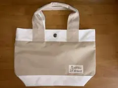ピーターラビット トートバッグ ベージュ/ホワイト