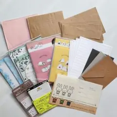 【大量！！】レターセットと便箋 まとめ売り