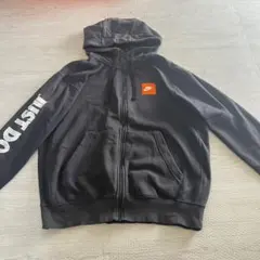 Nike ナイキ　ジップ　パーカー トレーナー　メンズ　レディース　ブラック