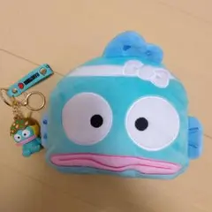 ぴたっとふれんずハンギョドン ミニポシェット マスコットキーホルダー 