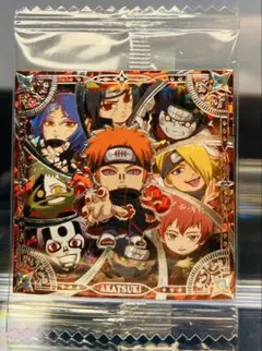 最新弾 ナルト 忍界 シール ウエハース vol.4 CR 暁 集結