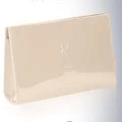 Yves Saint Laurent ベージュ ポーチ