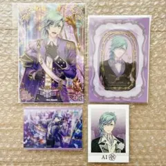 うたプリ　美風藍　ビジュカ　箔押し風クリアカード　ぱしゃこれ　レア　特典　フェア