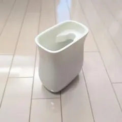 【美品】ideaco SB pot 流せるトイレブラシスタンド ホワイト