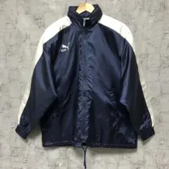 【PUMA】90sヒットユニオン製 中綿キルト ナイロンジャケット M