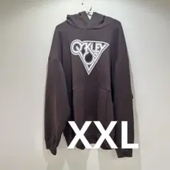 Oakley ロゴ入りブラウンパーカー