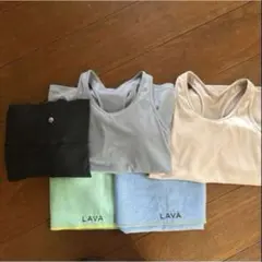 LAVA ヨガラグ2枚　SUKALA トップス2枚　レギンス1点　　5点セット
