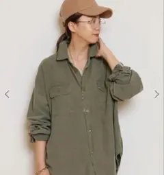 【REMI RELIEF/レミレリーフ】WIDE MILITARY シャツのサムネイル