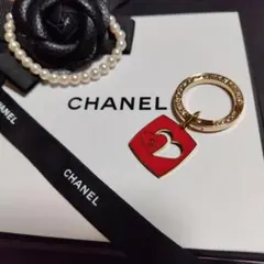 ☆CHANEL☆2026☆バレンタイン☆ノベルティチャーム☆ロゴ入り☆カラビナ付