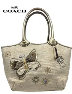 【COACH コーチ】美品♡カゴバッグ トートバッグ 春夏 ブラウン 公式】コーチアウトレット | スミス トート