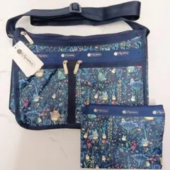 【セット】LeSportsac となりのトトロ　ボタニカル　ショルダー　ポーチ