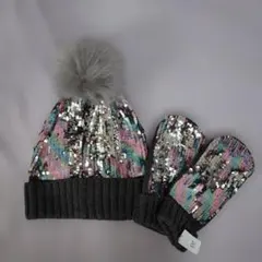 GAP KIDS ニット帽　52-54cm　手袋М