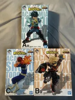 一番くじ 僕のヒーローアカデミア HERO VS VILLAINS 3種セット