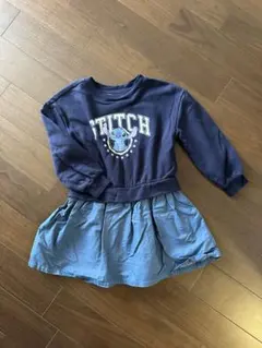 Gap スティッチトレーナーワンピース120cm