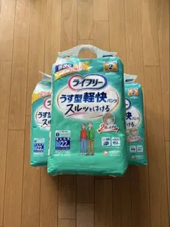 新品 ライフリー うす型軽快パンツ 大人用紙おむつ 6パック - メルカリ