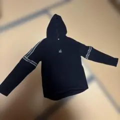 new balance フード付きパーカー XS 黒