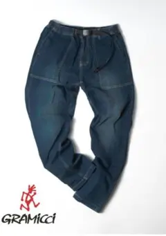 GRAMICCI ダークブルー ストレッチパンツ XS