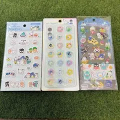 正規品　Sanrio サンリオはぴだんぶい　シールセット　3点セット