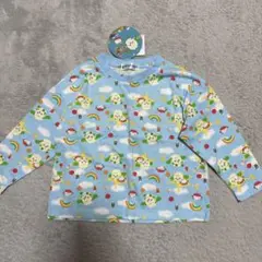 【新品】いないいないばぁっ！長袖Tシャツ　わんわん　ぽぅぽ　保育園着100センチ