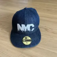 テ*汰様 New Era 59FIFTY NYCデニムキャップ 7 1/8