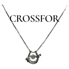 美品✨CROSSFOR&Disney 馬蹄型 シルバーネックレス　シルバー925