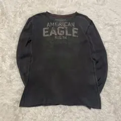 アメリカンイーグル メンズカットソー 00s ワッフル グレー XS Y2Kのサムネイル
