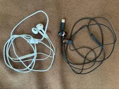 イヤホン2本　タイプc