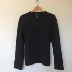 値下げ¥3800→¥2300[RALPH LAUREN]ケーブル編みニット