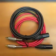 カナレ RC02-B2 XLRオス RCAピン 2m Black Red ペア