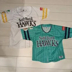 SoftBank HAWKS ユニフォーム 2枚セット Lサイズ - メルカリ