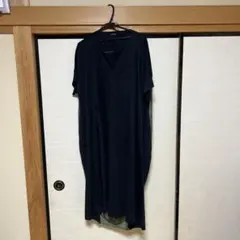 m_mefu センソユニコ半袖 ワンピース バイカラーのサムネイル