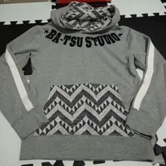 BA-TSU STUDIO グレー パーカー