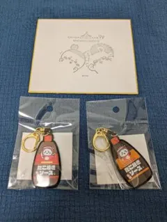 ちいかわ　ハチワレ　大阪心斎橋限定　カラーアクリルキーホルダー　たこ焼きソース